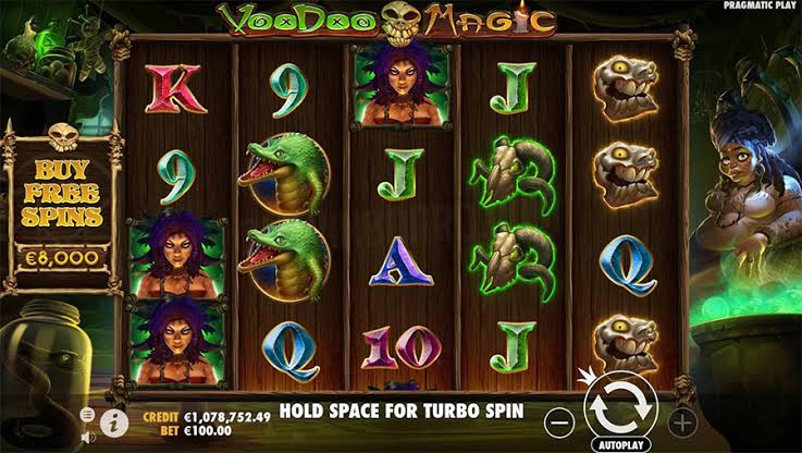 Permainan Slot Voodoo Magic